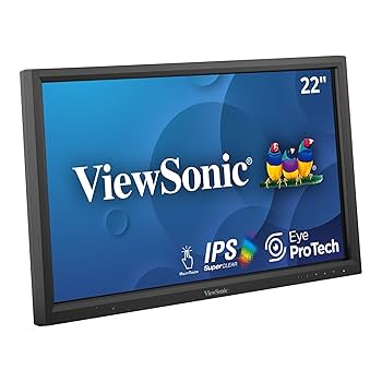 ViewSonic TD2421 タッチスクリーン モニター ディスプレイ VAパネル搭載2点光学式マルチタッチ 23.6型フルHD液晶